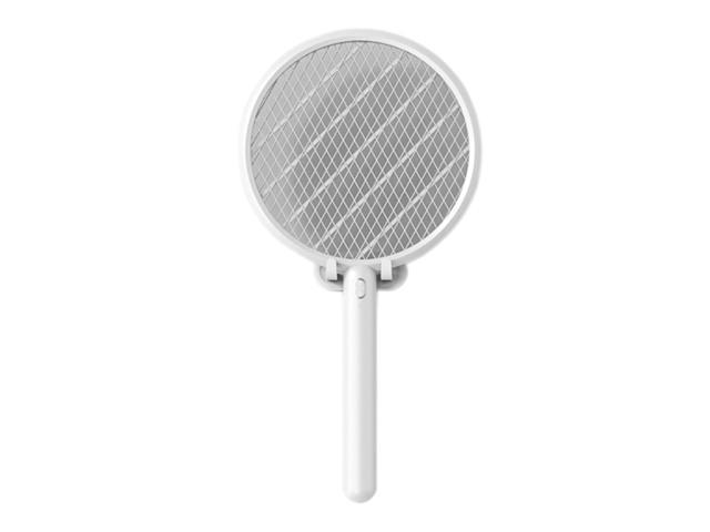 Electric Mosquito Swatter LEDs Electric Fly Mosquito Killer Lamp Built-in 1200mAh High Capacity Rechargeable Cell USB Chargeing Port Design for