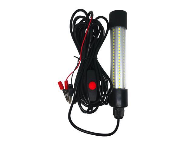 A C/D C 12-24 V 13W LED Aquarium Light Fish Jar Gathering Lamp Tube Design Portable IP68 Water Resistance for Fish Farm Outdoor