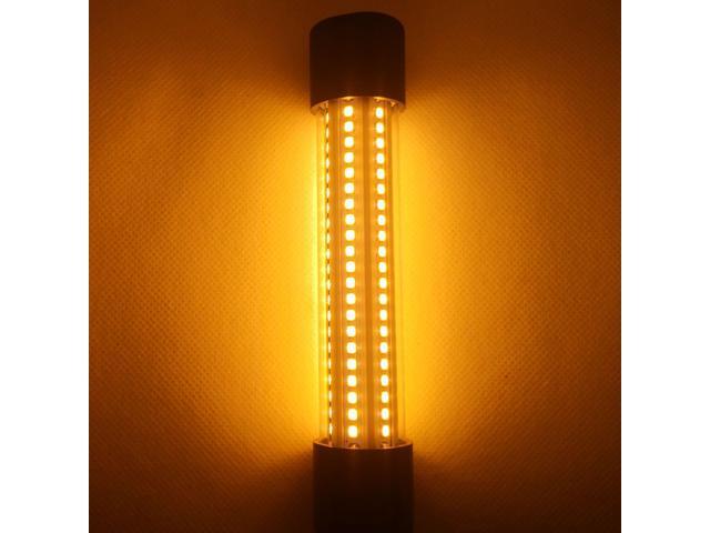 A C/D C 12-24 V 13W LED Aquarium Light Fish Jar Gathering Lamp Tube Design Portable IP68 Water Resistance for Fish Farm Outdoor