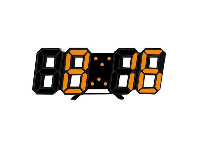 3D Led Wall Clock Multi-Functional Digital Table lock Temperature Display Large Screen Alarm Clock for Home Living Room Office Warehouse