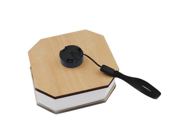 Wooden LEDs Book Light USB Rechargeable Organ Lamp Foldable/Hanging Night Light Decorative Lamps for Birthday Anniversary Valentine's Gift Warm