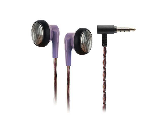 JCALLY EP01 35mm Wired Headphones Flat Head Music Earphone Smart Phone Dynamic Earbuds Headset