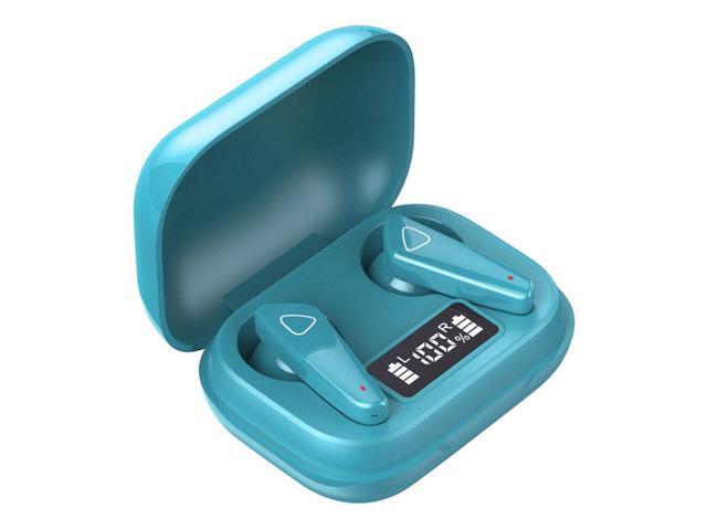 BT 50 Wirelessly Earbuds In-Ear Headset Mini Binaural Headphones with Charging Case LED Digital Display Sport Earphones