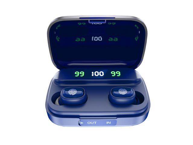 TWS Wireless Headphones BT 51 Earphones Music Earbuds Waterproof Headsets 9D Stereo with USB Output LED Digital Display