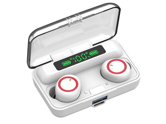 F9-3 Cordless Earphones Auto Pairing Noise Cancelling Power-Bank Function Sweatproof Waterproof