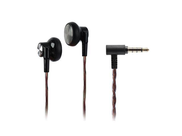 JCALLY EP01 35mm Wired Headphones Flat Head Music Earphone Smart Phone Dynamic Earbuds Headset