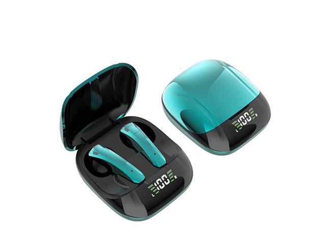 Wireless Earbuds BT50 In-Ear Headset Mini Binaural Headphones with Charging Case LED Digital Display Sport Earphones