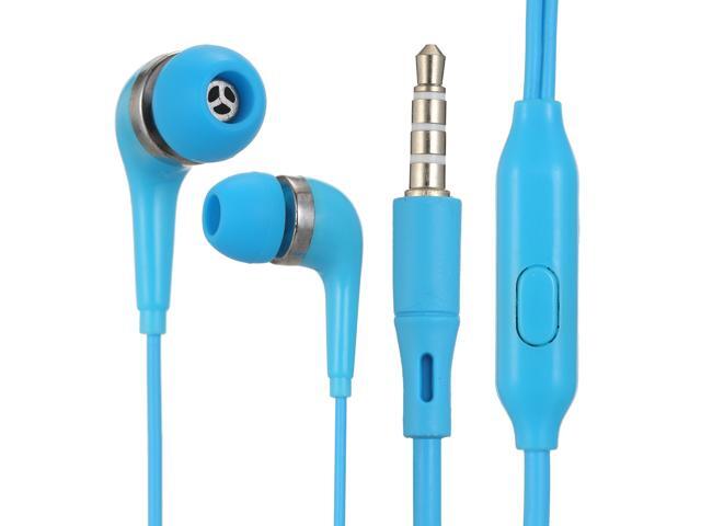 In-Ear 35MM Wired Earphones Music Headphone with MIC Wire Control Earbuds for Mobile Phone Computer Laptop Tablet