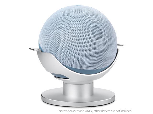 Smart Speaker Stand Compatible for Echo Dot 4th Gen Speaker Desktop Aluminum Alloy Holder Replacement for Echo Dot 4 Speaker Bracket