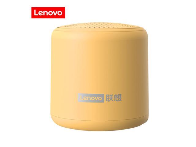 Lenovo L01 Mini Wireless Bluetooth 50 Speaker TWS Connection Outdoor Speaker with Lanyard Portable Sound Box Hands-free with Microphone USB