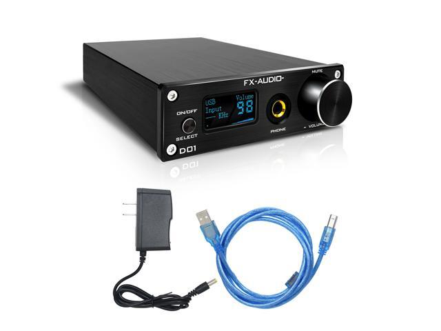 FX-AUDIO D01 DAC AMP BT 50 DAC Digital to Analog Converter Headphone Amplifier Audio Amplifier Optical/PC-USB/Coaxial