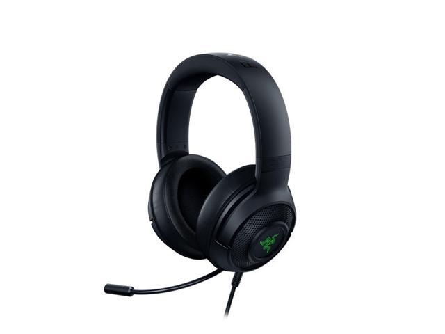 Razer Kraken V3 X Wired Gaming Headset 71 Surround Sound Headset with TRIFORCE 40mm Driver Unit HYPERCLEAR Cardioid Microphone