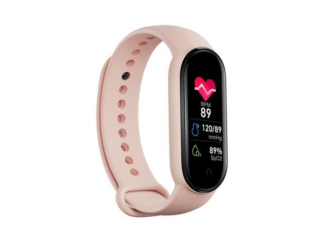 M6 Intelligent Watch Fitness Watch Heart Rate Sleep Monitor Smartwatch 096in Color Screen IP67 Waterproof Sports Wristband