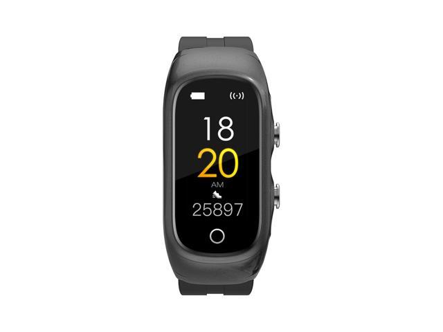 2-In-1 Smart Watch TWS Earbuds Fitness Tracker True Wireless BT50 Headphones Pedometer Calorie Counter Activity Tracker Smart Bracelet Wrist Band
