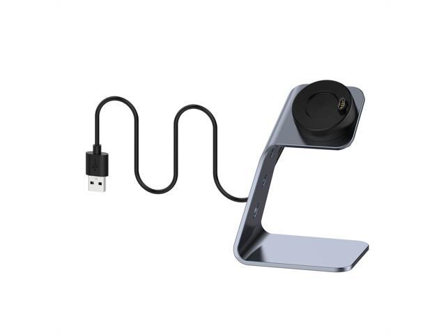 Charger Dock Compatible with Garmin forerunner 745/Garmin Venu Sq/Garmin fenix6s Charger Stand Charging Cable Dock Station Smartwatch Accessories
