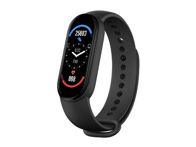 M6 Intelligent Watch Fitness Watch Heart Rate Sleep Monitor Smartwatch 096in Color Screen IP67 Waterproof Sports Wristband