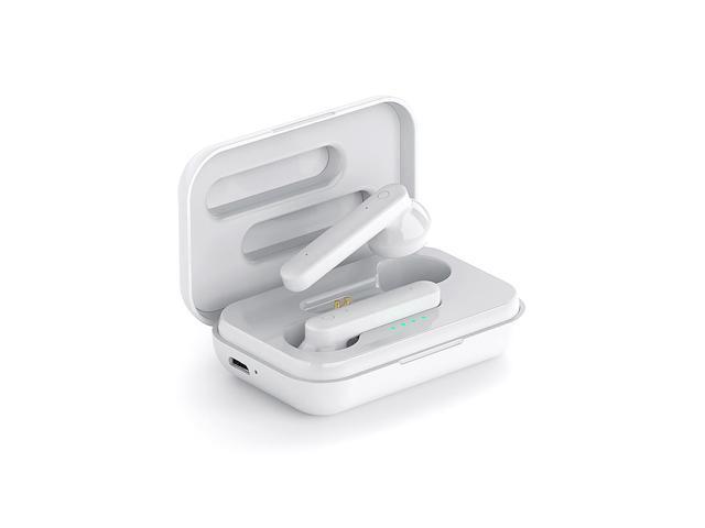 K88 TWS BT50 Wireless Headphone Semi-in-ear Sports Sweatproof Earbuds HD Call CVC Noise Reduction Ergonomic Headphone White
