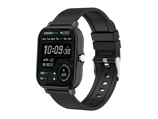 H20 Intelligent BT Watch 169in Color Screen IP67 Waterproof Watch Steps Counting Heart Rate Sleep Quality Monitoring Multi-Sports Mode Fitness Watch