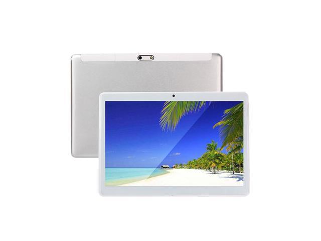 101inch Android Tablet Octa-core Processor/ 2GB+32GB/ Android 90 OS/ WIFI & BT/ IPS HD Display/ 25D Curved Screen Silver US Plug