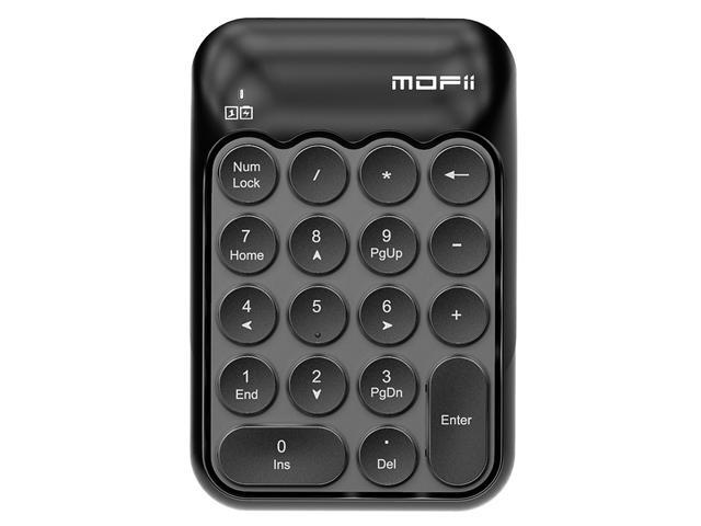 Mofii X910 24G Wireless Keyboard Numeric Keyboard Portable 18 Keys Financial Accounting Office Keyboard Black