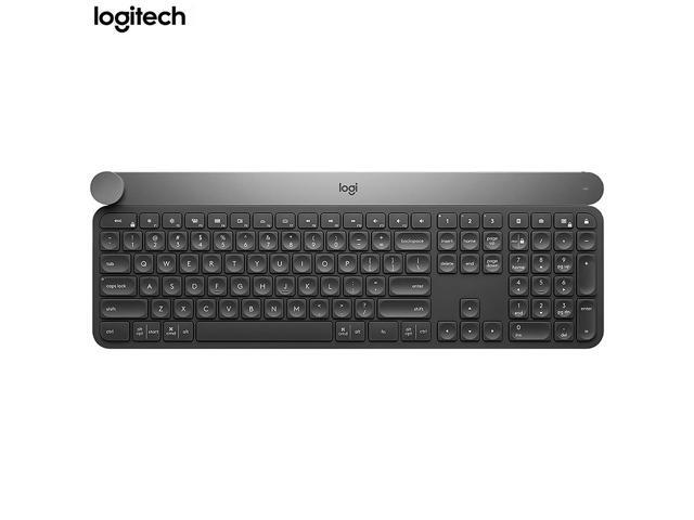 Logitech Craft Wireless Office BT Keyboard BT & Unifying Dual-mode Connection Multi-device Compatible with Creative Input Dial