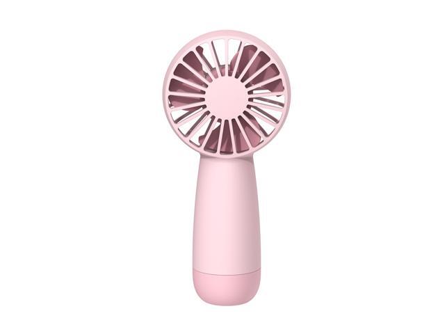 Pocket Handheld Fan with Detachable Hand Strap Super Mini Desktop Fan 3-Speed Control 1500mAh Rechargeable Portable Personal Cooling Fan for Home