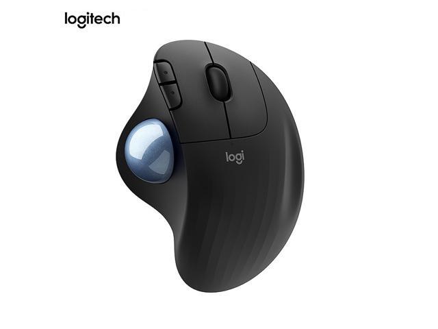 Logitech ERGO M575 Wireless Trackball Mouse High Precision Wireless Office Mouse Ergonomic Mice Support Windows/Mac Black