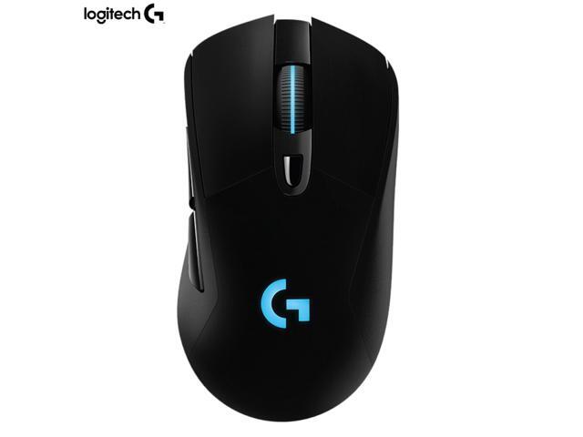 Logitech G703 Wireless Gaming Mouse Lightweight Ergonomic Mice with LIGHTSPEED Wireless Technology HERO 25K Sensor 25600DPI Black