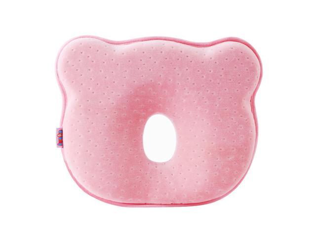 Infant Head Shape Moulding Pillow Soft Breathable Memory Foam Anti-Offset Head Correction Pillow Applicable To 1-10 Months Old Infant