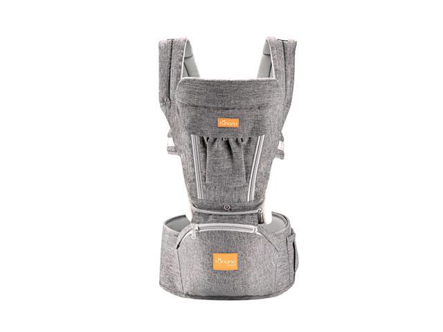 tumama Baby Carrier with Hip Seat Breathable & Detachable Design Adjustable Strap Side Pocket Multifunctional Ergonomic Baby Safety Carriers Waist