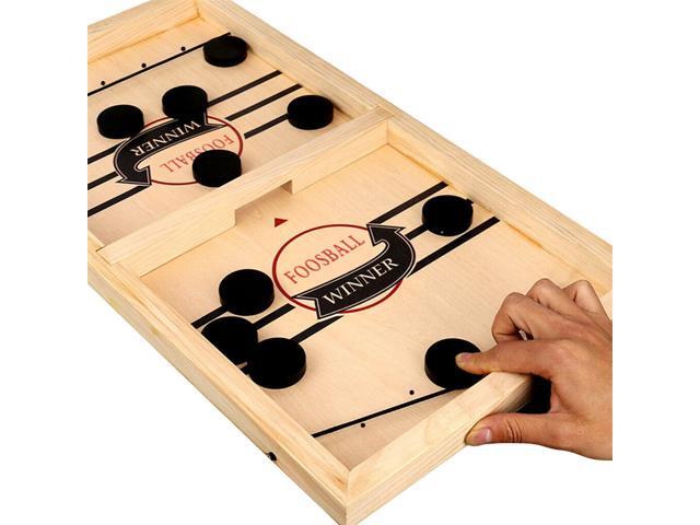 Bouncing Chess Hockey Game Slingshot Board Game Parent-Child Interactive Game 2-Player Desktop Games Tabletop Game Indoor Party Game