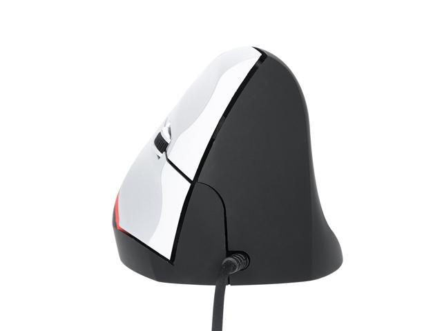 Vertical Wired Mouse Ergonomic Optical 3 Key Gaming Office Mouse for PC /Laptop Black