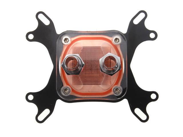 Water Cooling Computer CPU Block Head Copper Base Replacement for INTEL CPU Block