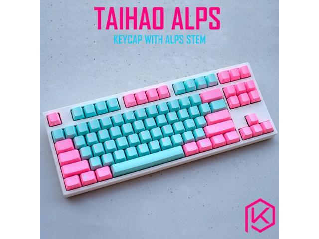 taihao alps miami tomcat abs double shot keycaps for diy gaming mechanical keyboard for alps switches apc matias switches