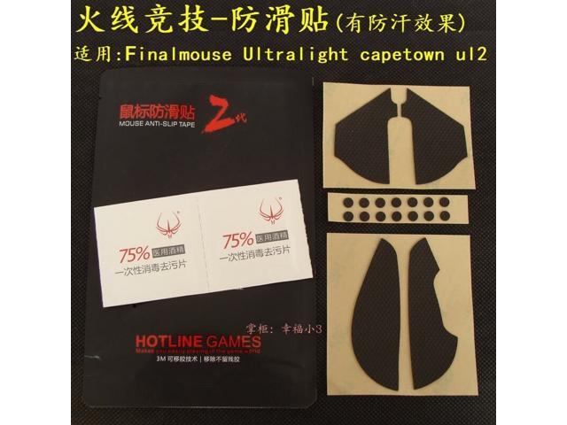 new arrival 1 set/pack Hotline Games mouse Anti-slip Sticker Tape For Finalmouse Ultralight capetown ul2 mouse skidproof paster