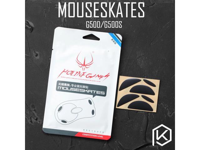Hotline games 2 sets/packcompetition level mouse feet skates gildes for logitech g500 g500s 06mm thickness