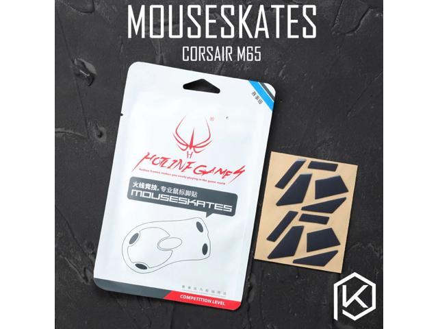 Hotline games 2 sets/packcompetition level mouse feet skates gildes for corsair m65 06mm thickness
