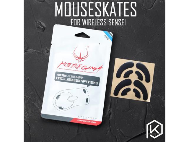 Hotline games 2 sets/pack competition level mouse feet skates gildes for steelseries wireless sensei 06mm thickness