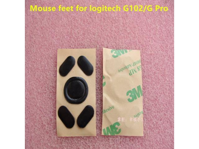 2 sets/pack TPFE mouse skates mouse feet for Logitech G102 G PRO GAMING mouse