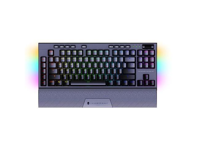 Thunderobot KL30 Dual Mode 24g Mechanical Keyboard 80% lighting effects RGB switch led magnetic type wrist macro pbt keycap