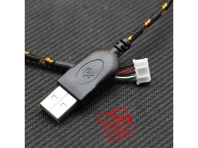 1pc new mouse wire mouse cable for steelseries KANA V1 V2 KINZU V1 V2 V3 with free mouse feet