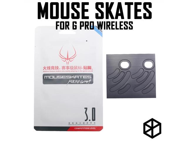 Hotline games mouse feet skates gildes 2 sets/pack competition level for logitech g pro wireless 08mm thickness