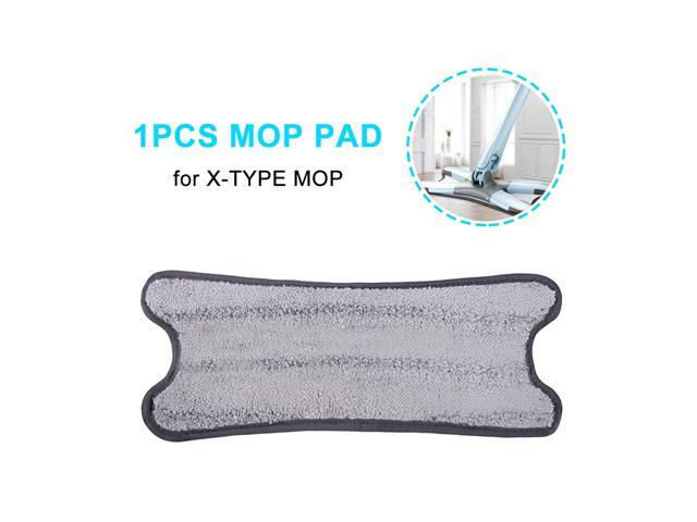 Washable Microfiber Mop Pad for X-type Mop 591 * 1457in Reusable Flat Mop Heads Cloth Floor Cleaning Pad Mop Replacement