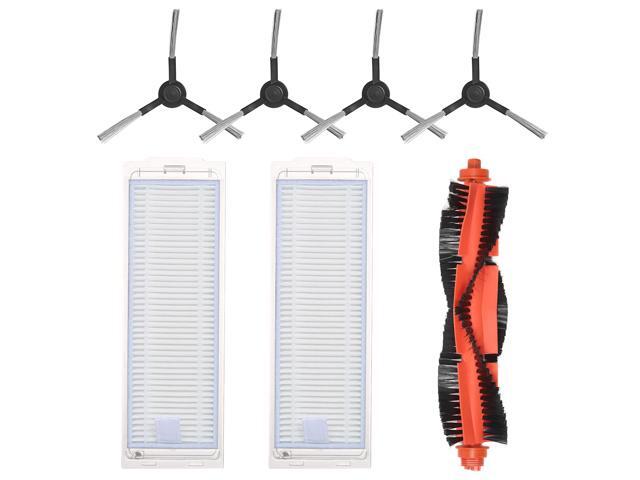 Vacuum Replacement Accessory Main Brush & Side Brush & Filter Vacuum Cleaner Brushes Quality Robot Vacuums Sweeper Kit Replacement for Xiaomi MIJIA