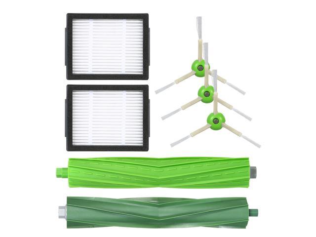 Pack of 7 Replacement Accessories Kit Set Tool Replacement for iRobot Roomba i7 i7+/i7 Plus E5 E6 E7 Vacuum Cleaner - 2 Side Brushes + 2 Filters +