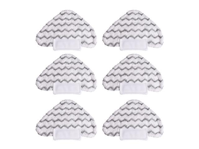 6 Pack Triangle Microfiber Mop Pads Replacement for Shark Lift-Away Pro & Genius Steam Pocket Mop S3973 Washable Mopping Cloth Accessories