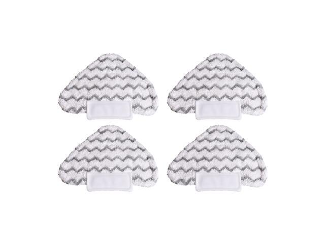 4 Pack Triangle Microfiber Mop Pads Replacement for Shark Lift-Away Pro & Genius Steam Pocket Mop S3973 Washable Mopping Cloth Accessories