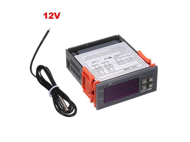 STC-1000 Digital Temperature Controller Heating Cooling Centigrade Thermostat 2 Relays Output with Sensor