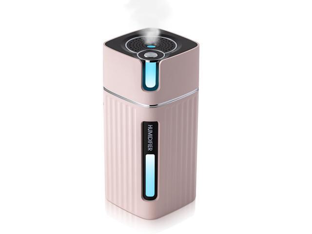 300mL Car Mist Humidifier Diffuser Portable Colorful Night Light Quiet Humidifier Essential Oil Diffuser Cool Desktop USB Powered Humidifier for