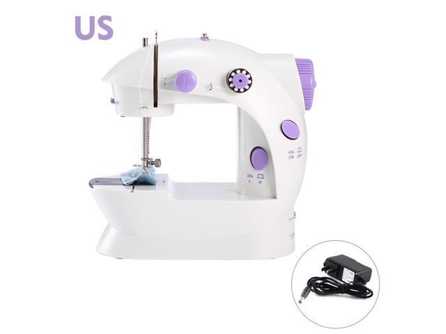 Portable Mini Sewing Machine Eco-Friendly Material Dual Speed Mending Machine Durable for Household Fabric Sewing Practical & Gifts AC100-240V